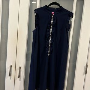 Lilly Pulitzer dress, size 12, navy, perfect condition